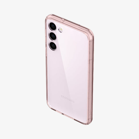 ACS05617 - Galaxy S23 Ultra Case Ultra Hybrid in crystal clear showing the back